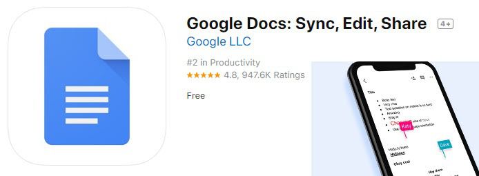 Mẹo sử dụng Google Docs trên thiết bị di động của bạn 1 Mẹo sử dụng Google Docs trên thiết bị di động của bạn