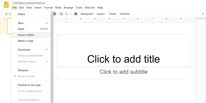 Cách chuyển đổi bản trình bày PowerPoint sang slide của Google 15 Cách chuyển đổi bản trình bày PowerPoint sang slide của Google