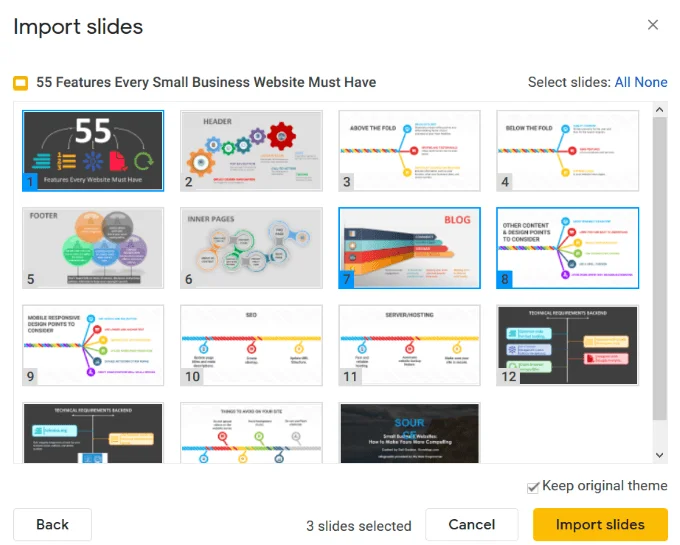 Cách chuyển đổi bản trình bày PowerPoint sang slide của Google 17 Cách chuyển đổi bản trình bày PowerPoint sang slide của Google