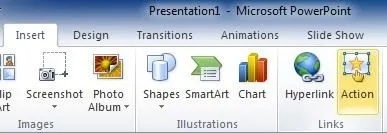 Chèn một tệp PDF vào PowerPoint 3 hành động chèn