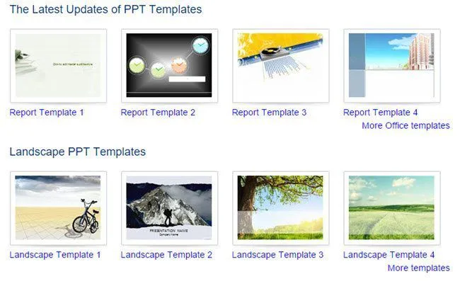 10 trang web tuyệt vời cho các mẫu PowerPoint miễn phí 11 văn phòng Kingsoft