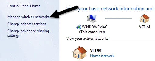 Cách xem mật khẩu WiFi đã lưu trên Windows 7, 8 và 10 6 quản lý mạng không dây