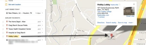 bản đồ dấu vị trí