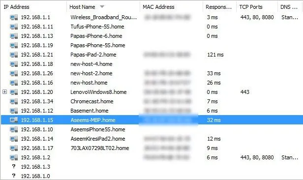41 kỹ năng cần thiết cho người dùng Windows 9 kết quả quét mạng