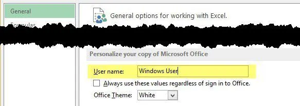 Cách thêm nhận xét vào ô bảng tính Excel 19 tên người dùng văn phòng