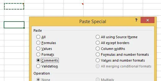Cách thêm nhận xét vào ô bảng tính Excel 18 dán ý kiến đặc biệt