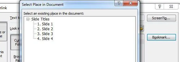 Liên kết đến các trang trình bày cụ thể trong các bản trình bày PowerPoint khác 3 nơi trong tài liệu