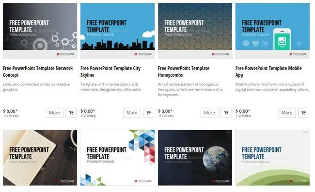 10 trang web tuyệt vời cho các mẫu PowerPoint miễn phí 10 tải trình bày