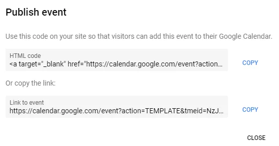 Cách chia sẻ lịch Google