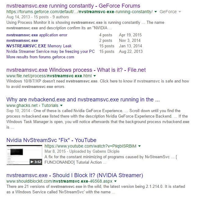 tìm kiếm quá trình