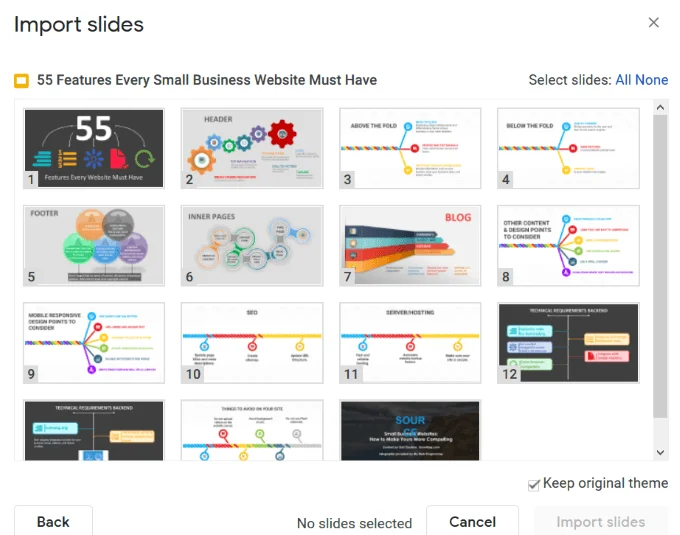 Cách chuyển đổi bản trình bày PowerPoint sang slide của Google 16 Cách chuyển đổi bản trình bày PowerPoint sang slide của Google