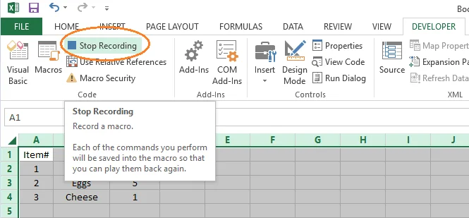 Cách ghi Macro Excel đầu tiên của bạn 6 Cách ghi Macro Excel đầu tiên của bạn