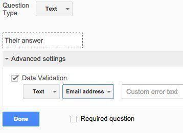Cách tạo Khảo sát trực tuyến miễn phí bằng Google Docs 8 văn bản trả lời
