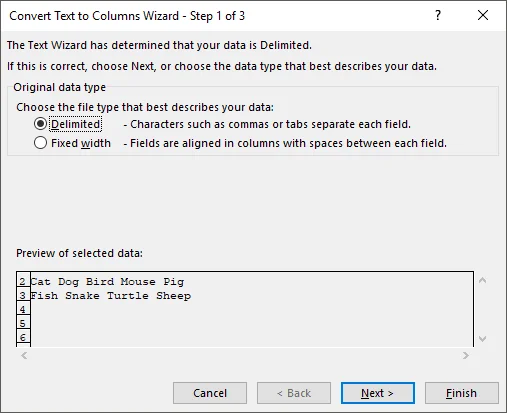 Cách tách tên và họ trong Excel 3 Cách tách tên và họ trong Excel