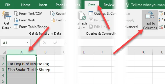 Cách tách tên và họ trong Excel 2 Cách tách tên và họ trong Excel