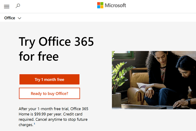 Cách nhận Microsoft Word miễn phí 5 Cách nhận Microsoft Word miễn phí