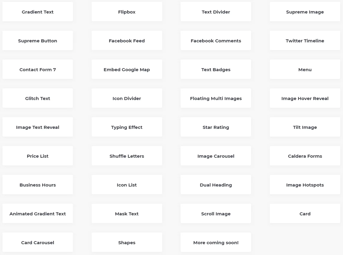 tính năng Divi Supreme Pro