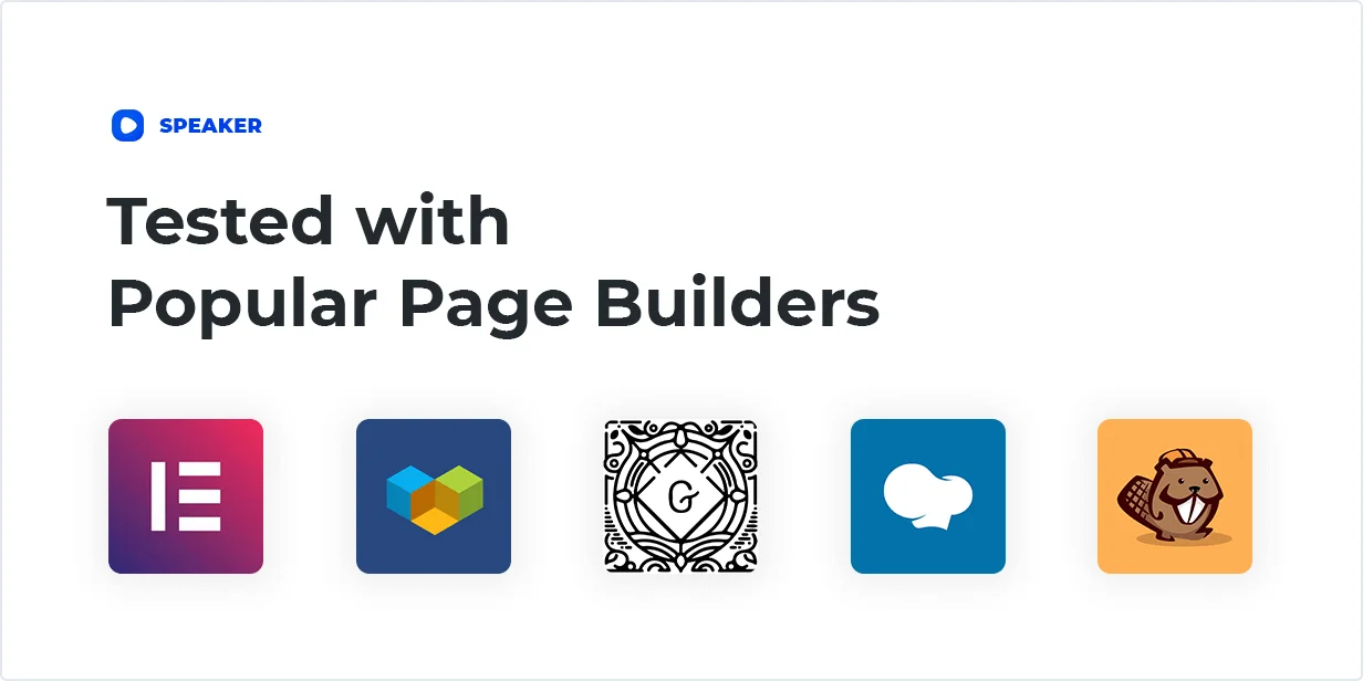 tính năng speaker plugin wordpress