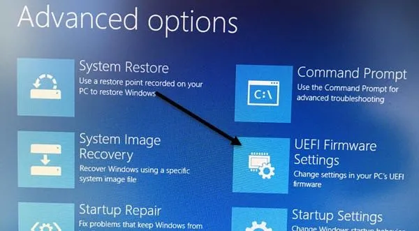 Truy cập BIOS & Thay đổi thứ tự khởi động cho mọi phiên bản Windows 8 cài đặt phần mềm uefi