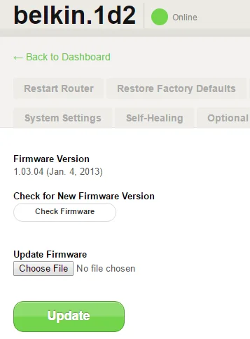 Cách hàng đầu để tăng tín hiệu WiFi và cải thiện hiệu suất 4 cập nhật bộ định tuyến firmware