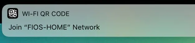 Cách chia sẻ thông tin xác thực WiFi và thông tin liên hệ bằng mã QR 7 Cách chia sẻ thông tin xác thực WiFi và thông tin liên hệ bằng mã QR