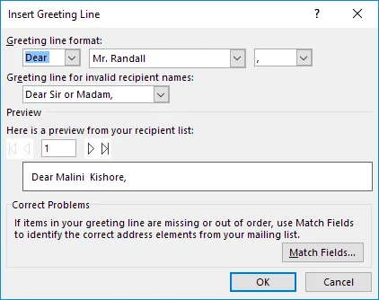 Cách tạo thư mẫu trong Word 9 lời chào từ