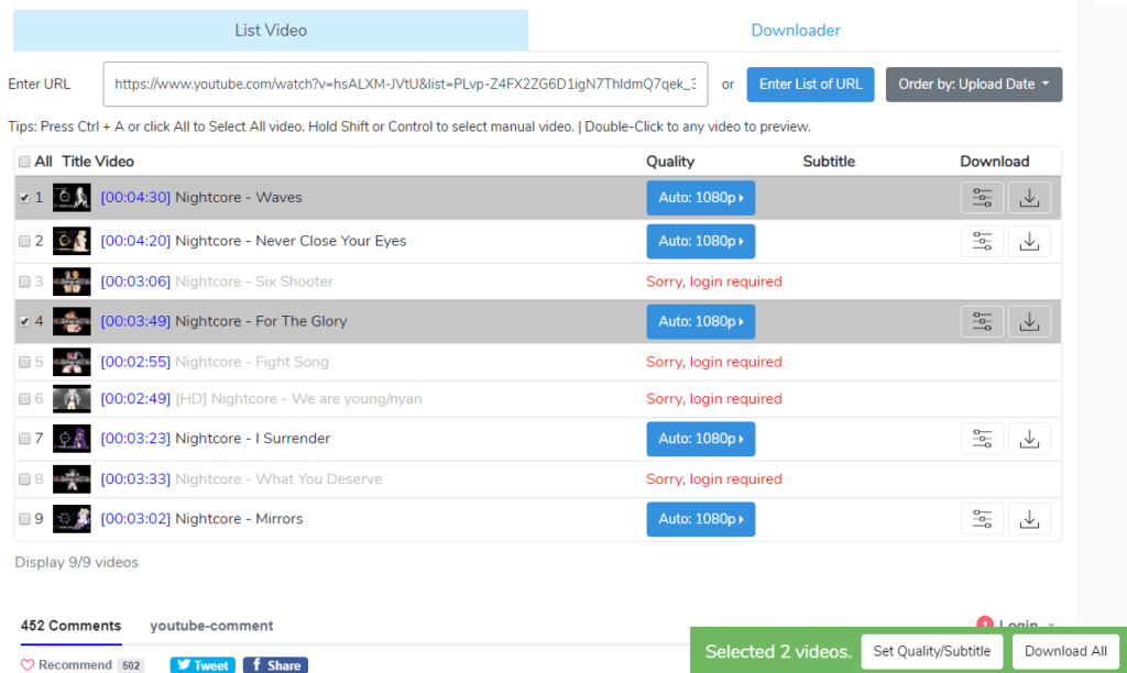 Cách tải xuống danh sách phát YouTube hoàn chỉnh 5 Cách tải xuống danh sách phát YouTube hoàn chỉnh
