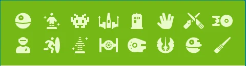 Font thiên hà - Font Awesome Pro