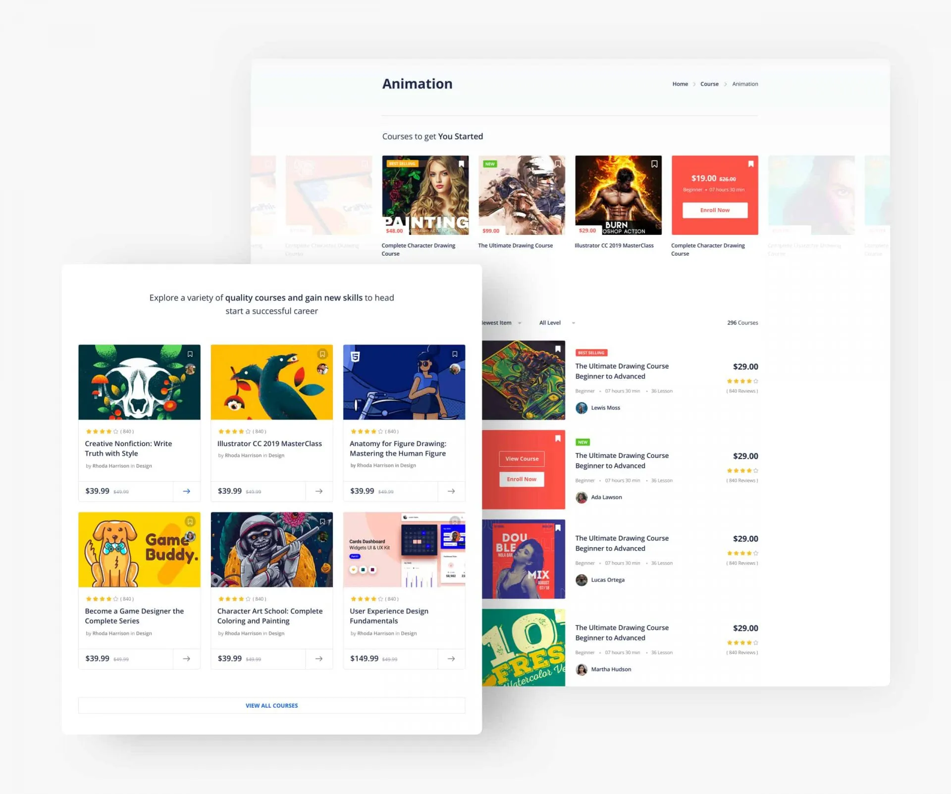 Tính năng Skillate Theme