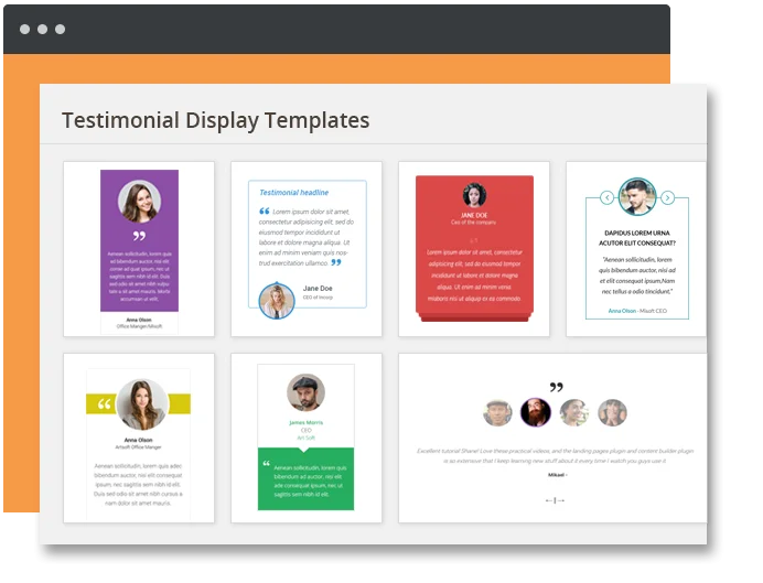 Thrive Ovation v2.3.7.1 NULLED - Plugin đánh giá WordPress 2 Tính năng Thrive Ovation Plugin