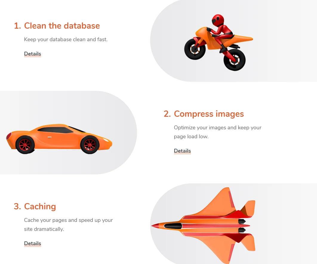 Tính năng WP-Optimize Premium