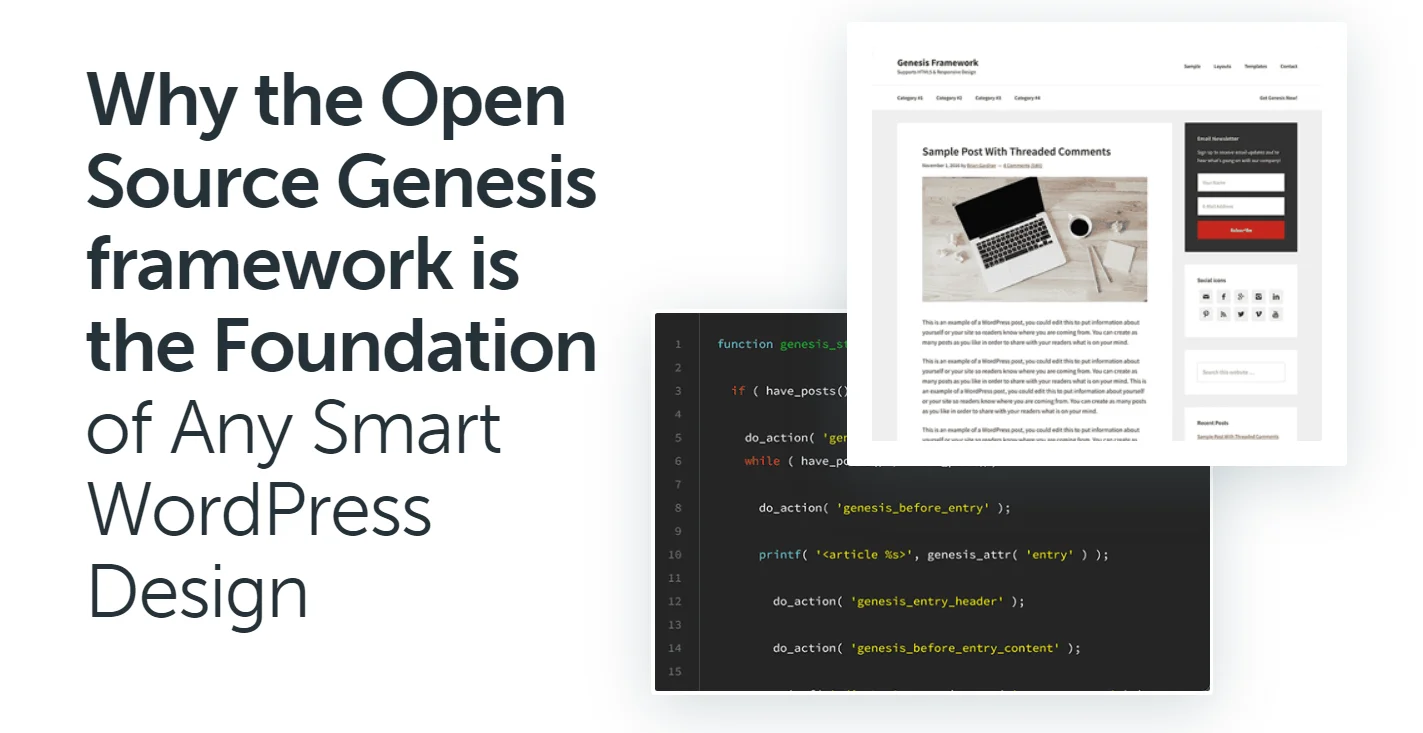Tính năng genesis framework wordpress