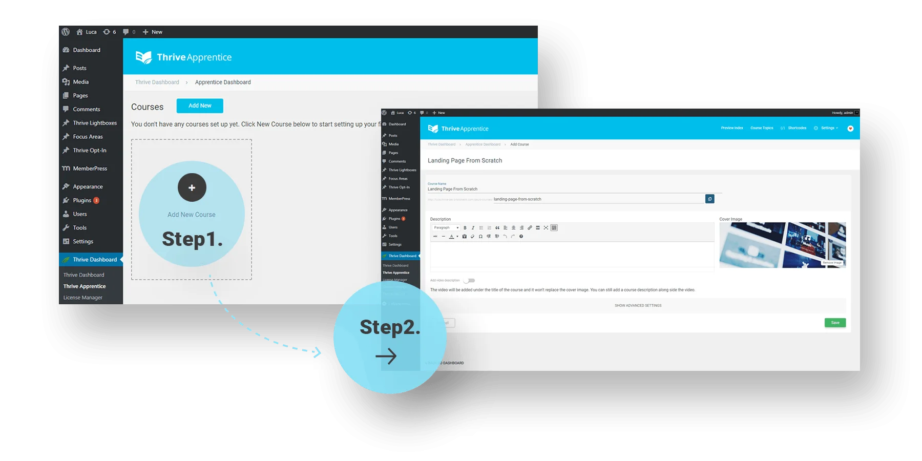 Tính năng nổi bật Thrive Apprentice Plugin