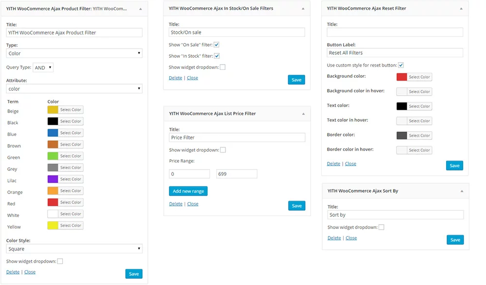 YITH WooCommerce Ajax Product Filter Premium v4.1.0