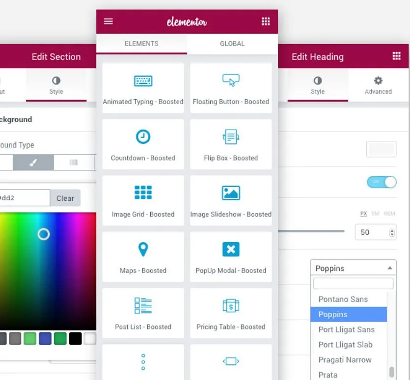 Boosted Elements v5.3 - WordPress Page Builder Add-on for Elementor 1 Boosted Elements Elementor