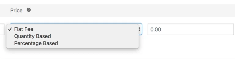 Flat fees - WooCommerce Product Add-ons