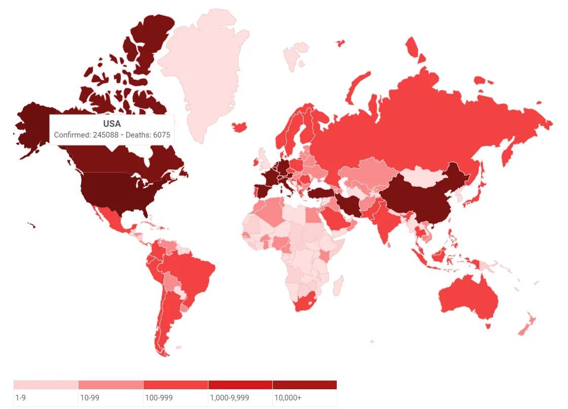 New Shortcode [covid19-map]