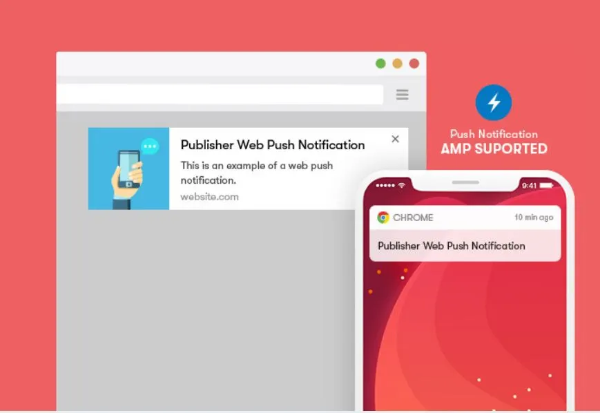 Push Notification - Publisher WP Theme