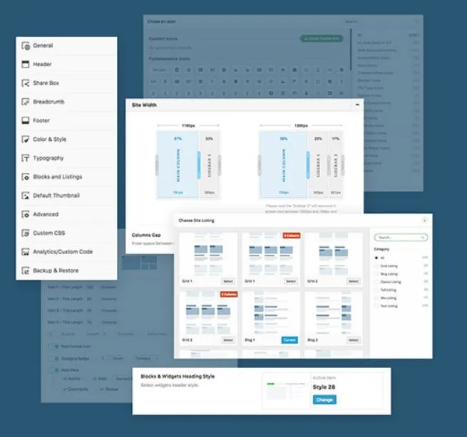 Theme Option Panel - Publisher WP Theme