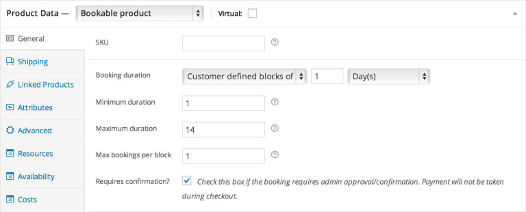 bookings confirmations - WooCommerce Bookings