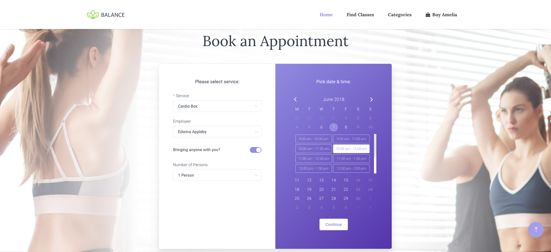 Amelia - Enterprise-Level Appointment Booking WordPress Plugin