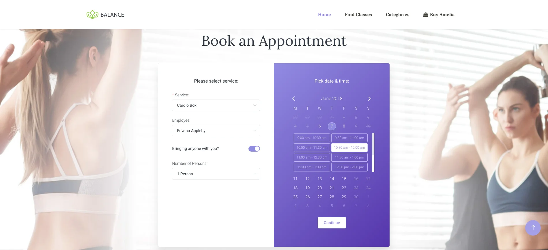 Amelia - Enterprise-Level Appointment Booking WordPress Plugin