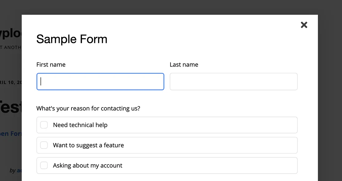 HappyForms Pro plugin