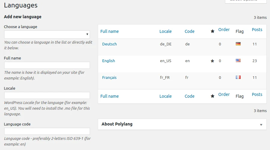 Polylang Pro - The Most Popular Multilingual Plugin