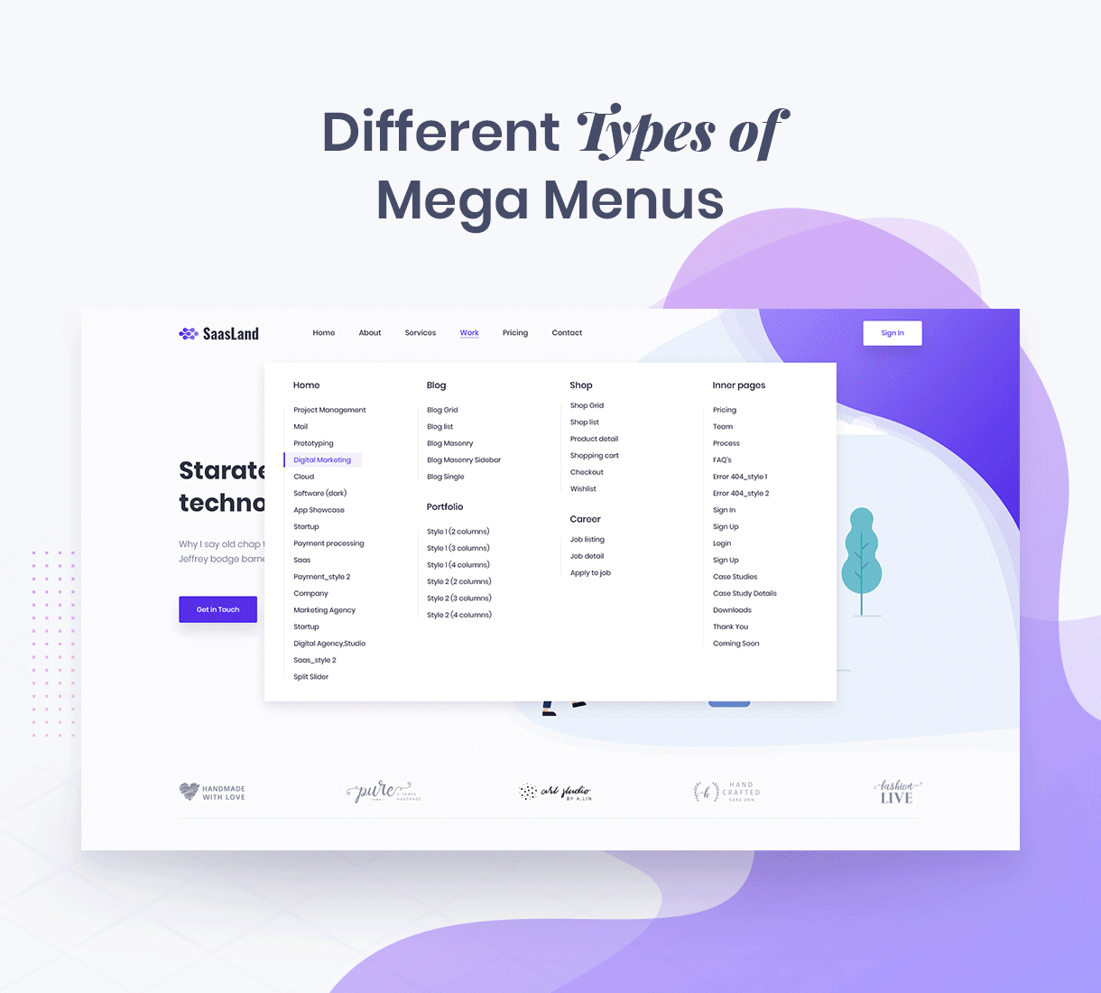Saasland - MultiPurpose WordPress Theme for Startup Business
