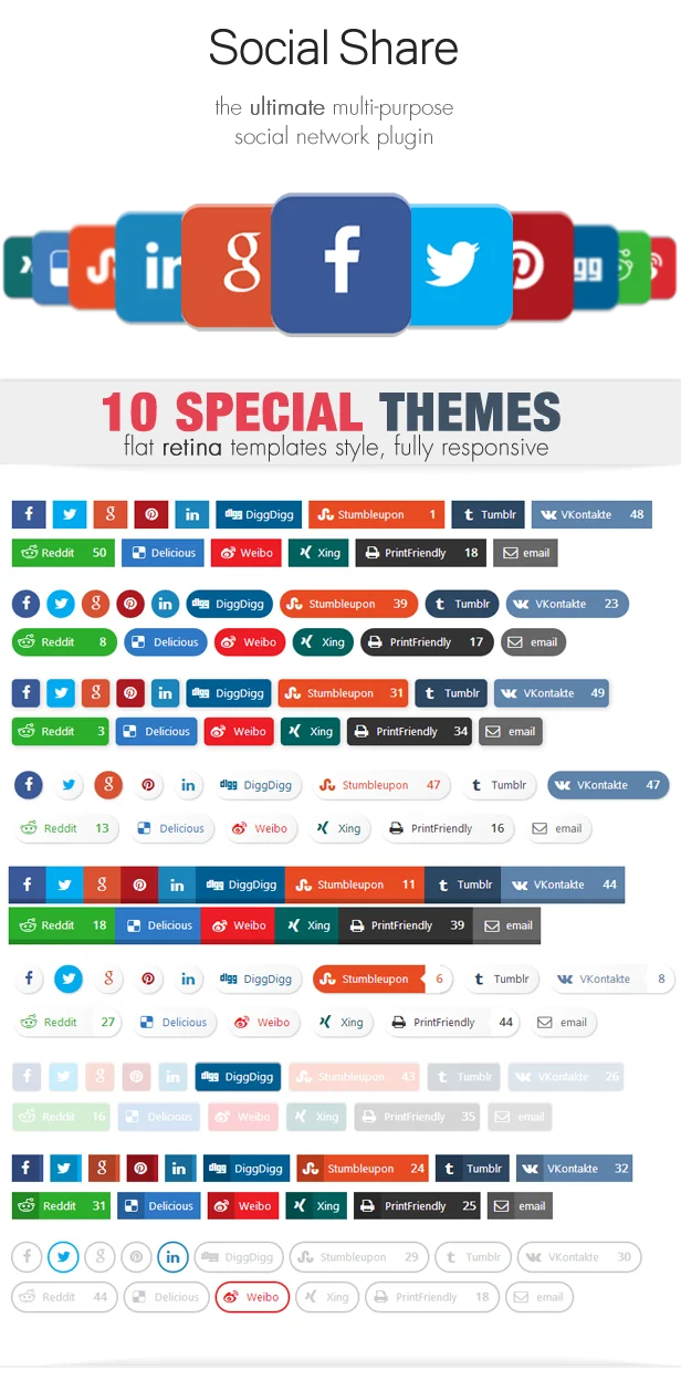 Social Share & Locker Pro WordPress Plugin