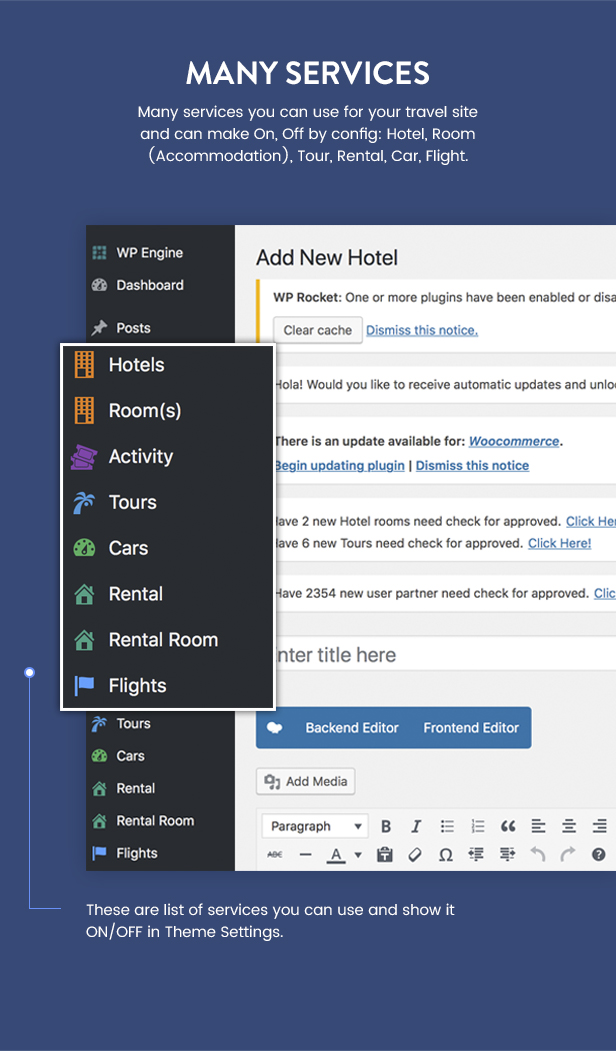 Travel Booking WordPress Theme