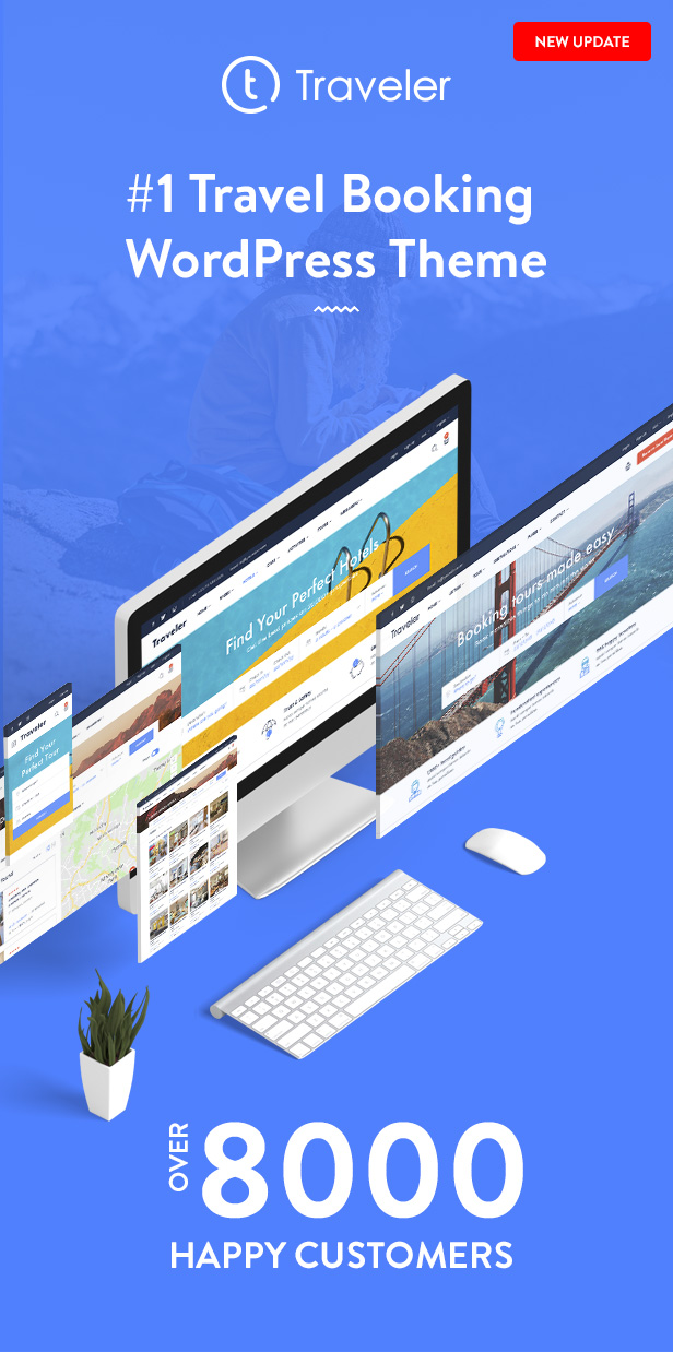 Travel Booking WordPress Theme