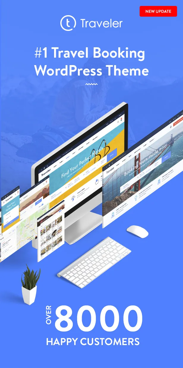 Traveler v3.2.2 Nulled - Travel Booking WordPress Theme 1 Travel Booking WordPress Theme