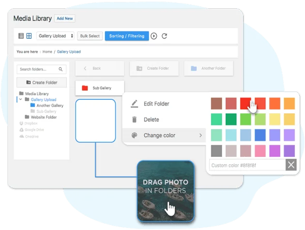 WP Media Folder v5.3.26 (+Addons) - Media Manager with Folders 1 WP Media Folder, Folders in Your WordPress Media Library